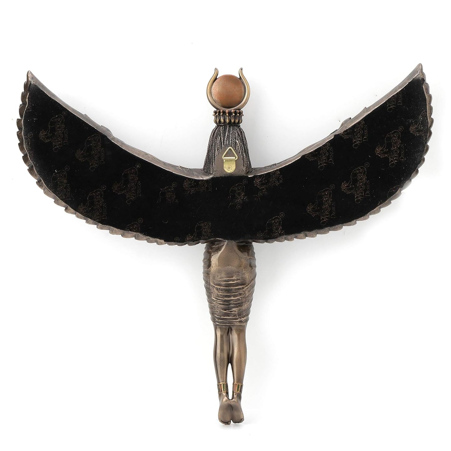 Large Egyptian Angel Model With Open Wings-Height-10 Inches
