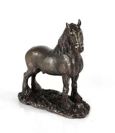 New Resin Wild Horse , Standard, Antique Finish, 1 Piece,Ode to Wildlife-Height-9 cms