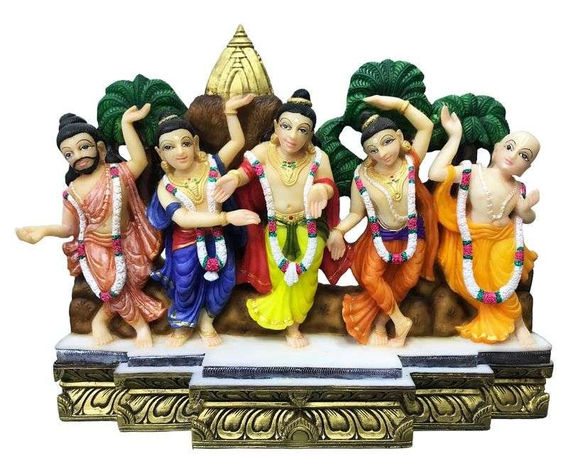 New Large Pancha Tattva Murti/Idol/Statue,Height-12 Inches,Material-Polyresin & Marble,Made in India