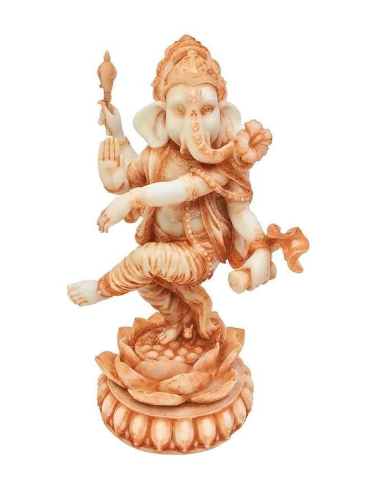 New Extra Large Dancing Ganesha-Multicoloured-,Height-22 Inches,God Idols/Statue/Figuirnes,Material-Polyresin & Marble,Made in India
