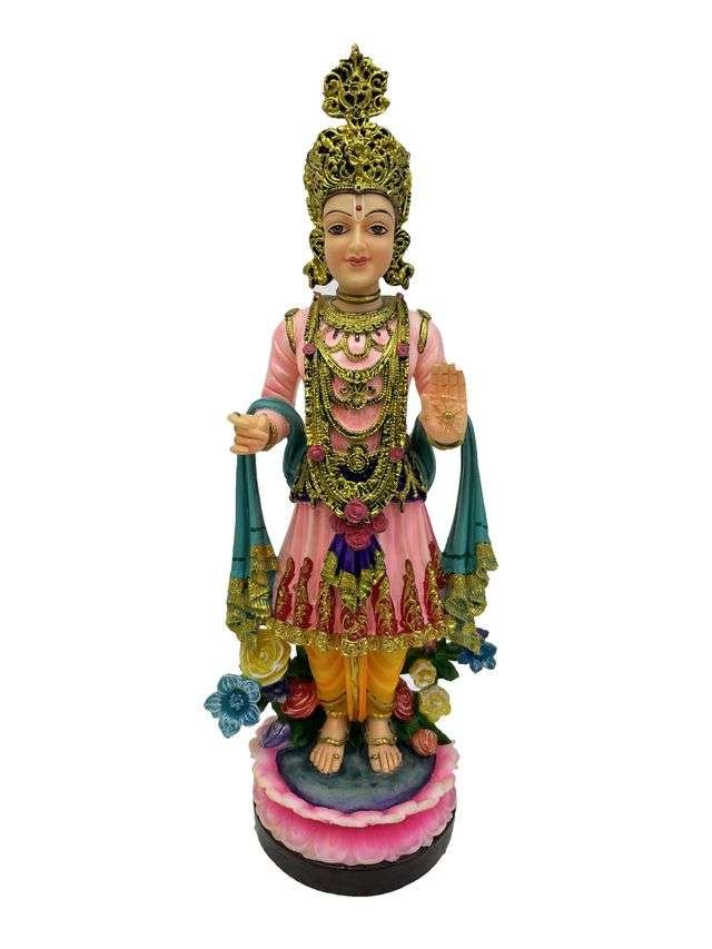 New Big Swami Narayan Royal Dress-Swami Narayan Murti/Idol-Showpieces for Home Décor