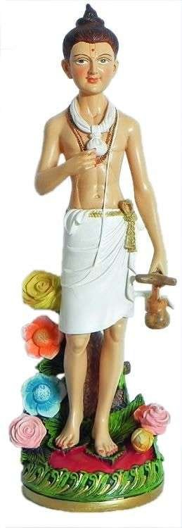 New Small Nilkanth Varni Swami Narayan Murti/Idol-Showpieces for Home Décor-Multicolour