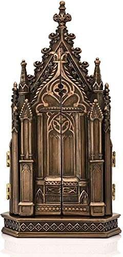 Jesus Christ Nailed To Cross Foldable Church Showpiece Gift For Christmas Home Decoration-Height-8 Inches-Resin