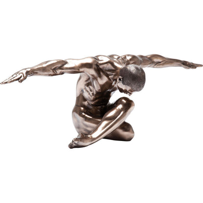 Man With Open Arms-Modern Contemporary Art-Showpiece For Home D�cor-Length-20 Inches
