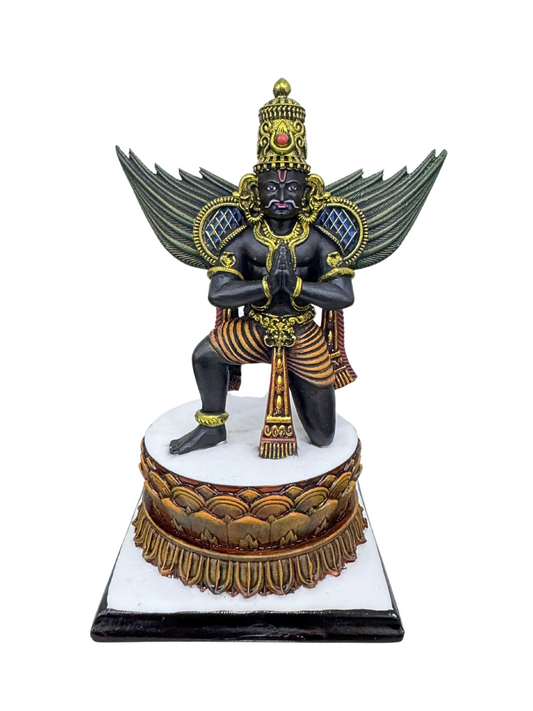 Shiva Sitting On Rocks Meditating -Height-5 inches-Resin-Metallic