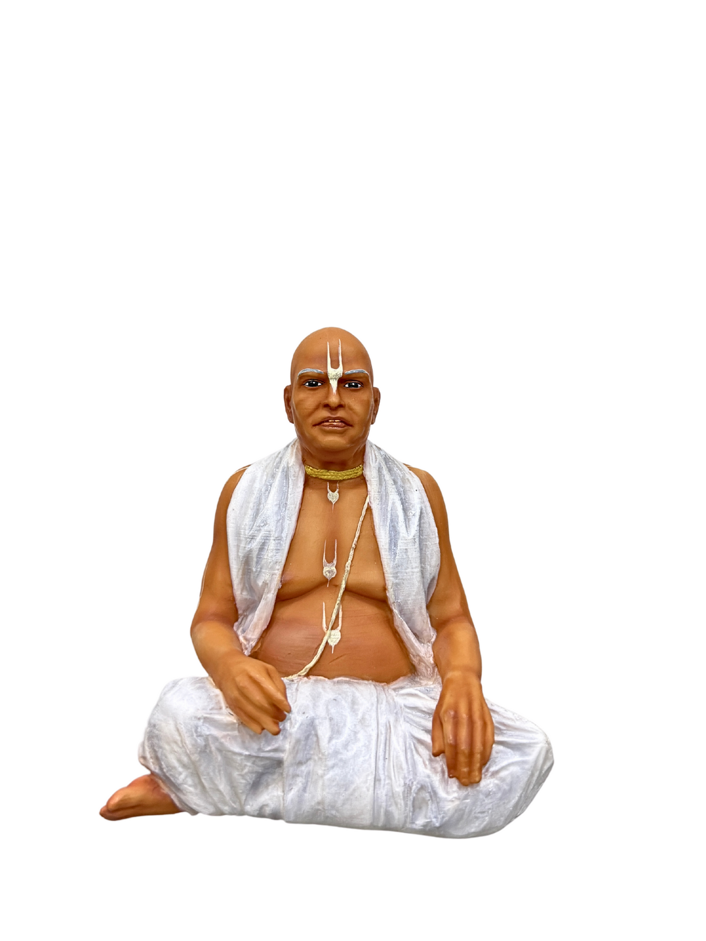 Set of 5 Guru's Sitting-Height-6 Inches-Multicoloured-Resin