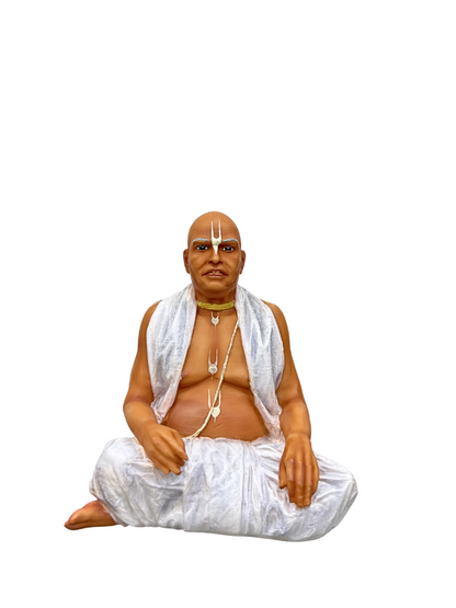 Set of 5 Guru's Sitting-Height-6 Inches-Multicoloured-Resin