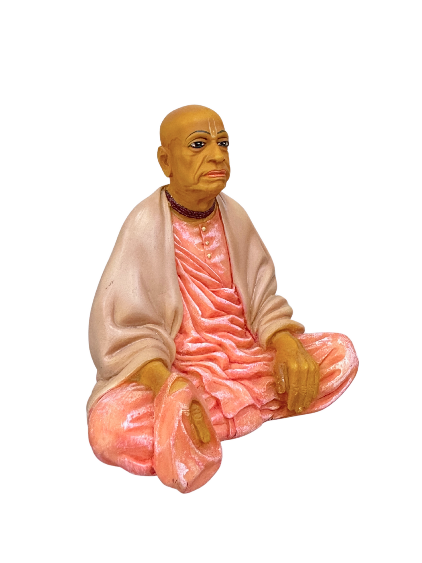 Srila Parbhuapada Ji Diety-Height-5 Inches-Multicoloured-Iskcon Temple Guruji-Bhaktivedanta-Multicolored-Resin