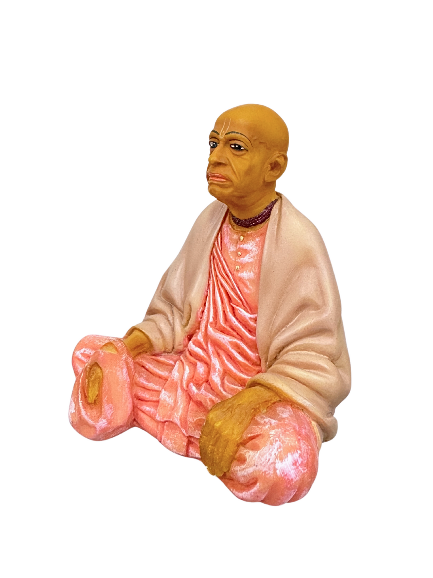 Srila Parbhuapada Ji Diety-Height-5 Inches-Multicoloured-Iskcon Temple Guruji-Bhaktivedanta-Multicolored-Resin