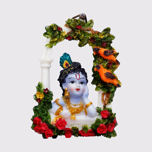 Big Baby Krishna At Balcony