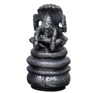 Sri Krishna Culture- New Mini Narsimha Dev Murti for Car-Black Colour-Hindu God and Goddess Idol/Statue/Murti/Figurine-Height-2″-Polyster Resin