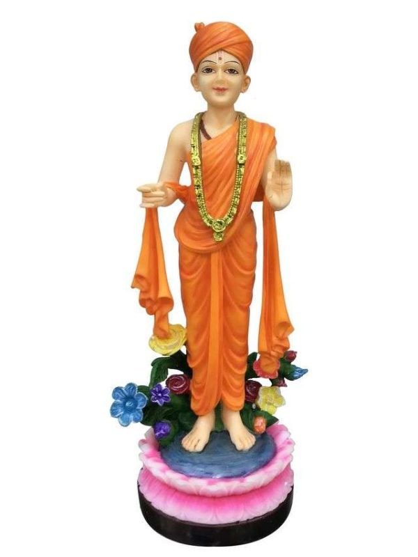 SrI Krishna CULTURE New Big Swami Narayan Yogi Dress-Swami Narayan Murti/Idol-Showpieces for Home Décor
