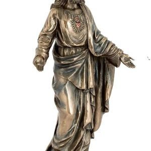 SrI Krishna CULTURE- Jesus Christ with Open Hands Blessing Posture Showpiece Gift Christmas-Height-8 Inches